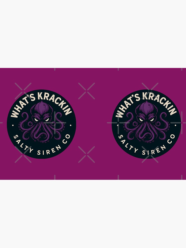 WHAT’S KRACKIN – Salty Siren Co. Purple Kraken Logo Coffee Mug