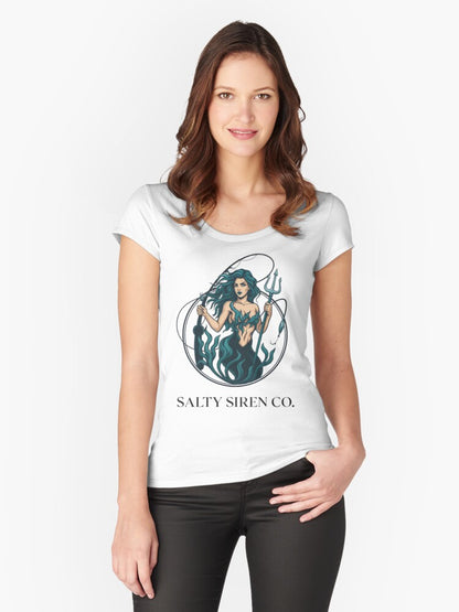 The Ocean Huntress Fitted Scoop T-Shirt
