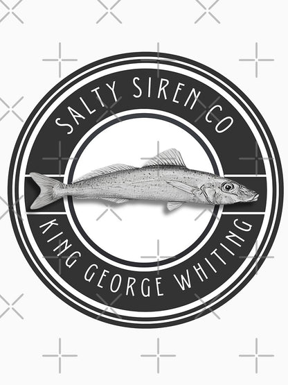 King George Whiting Signature Target Design Fitted Scoop T-Shirt