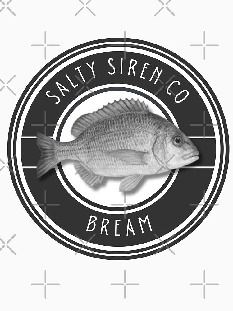 Bream Signature Target Design Fitted Scoop T-Shirt