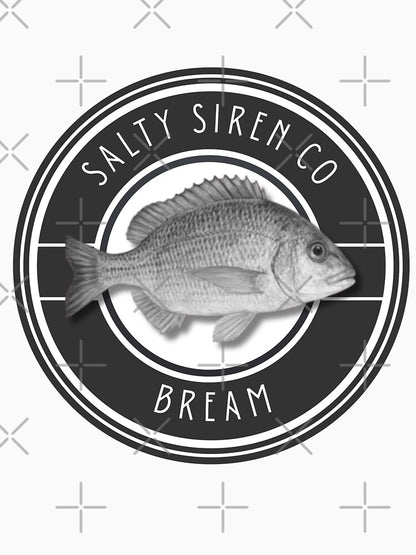 Bream Signature Target Design Fitted Scoop T-Shirt
