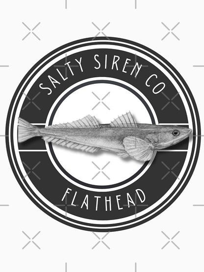 Flathead Signature Target Design Fitted Scoop T-Shirt