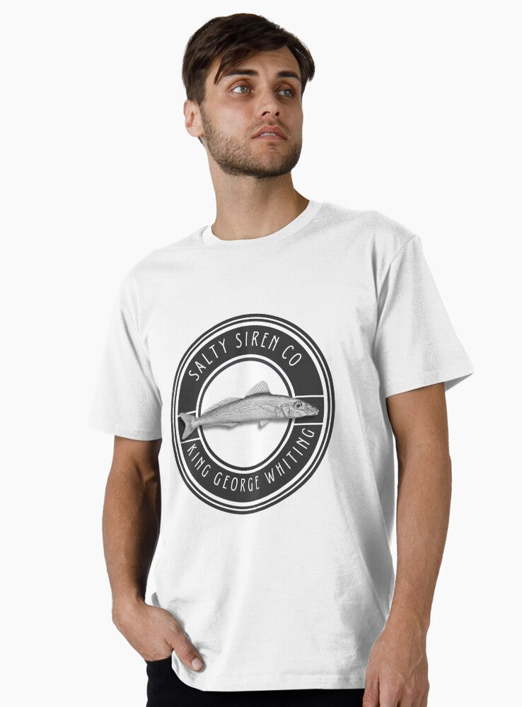 King George Whiting Signature Target Design Premium T-Shirt