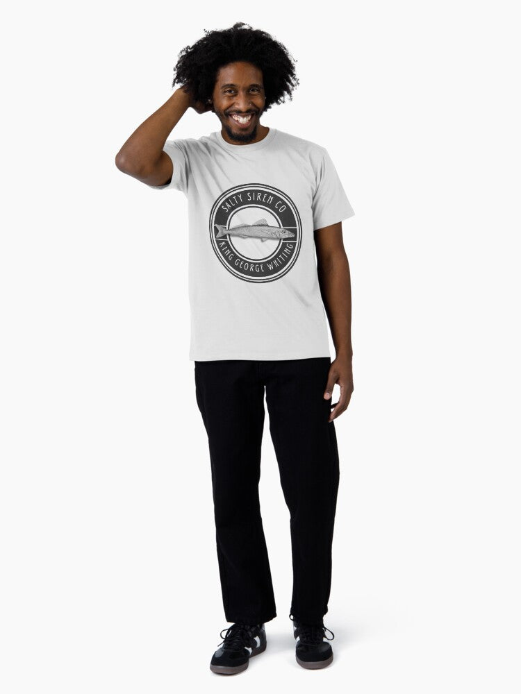 King George Whiting Signature Target Design Premium T-Shirt